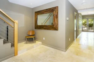 Durable wood waterproof flooring installed in a South Florida home