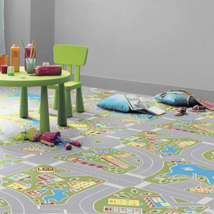 family home with kids playing on waterproof vinyl flooring